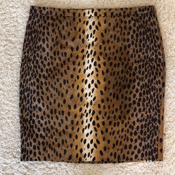 Michael Kors Dresses & Skirts - Michael Kors Cheetah Print Leopard Pencil Skirt